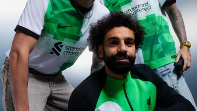 محمد صلاح من إعلان قميص ليفربول