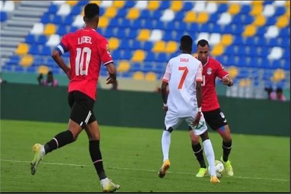 مباراة منتخب مصر الأولمبي في كأس أمم إفريقيا