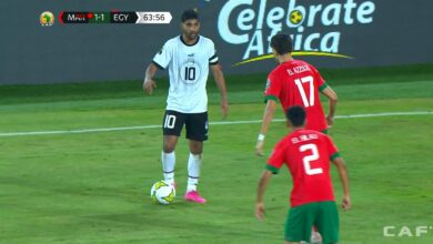 منتخب مصر والمغرب